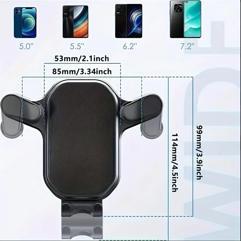 UNIVERSAL 36O ADJUSTABLE CAR AIR VENT PHONE HOLDER