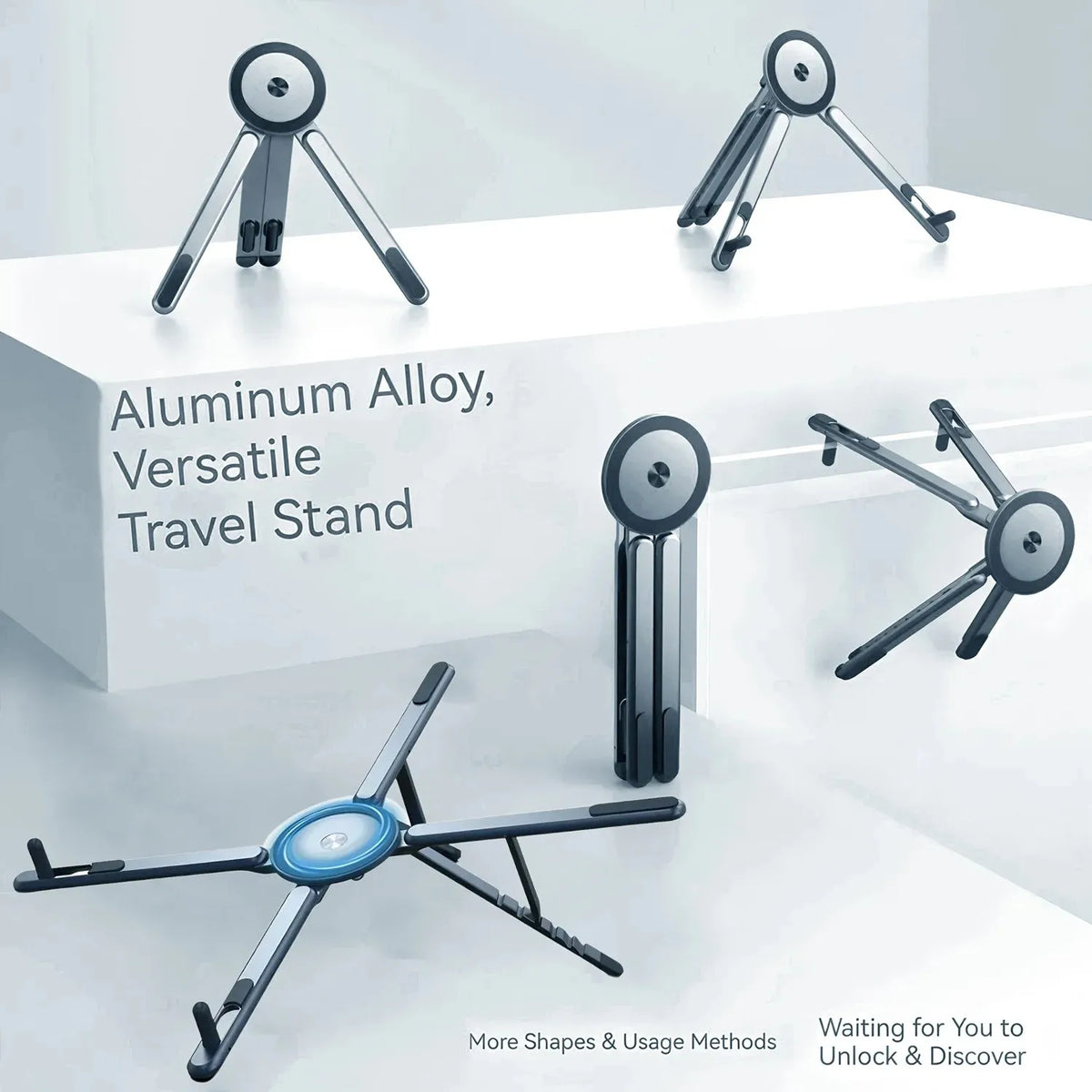 3-in-1 Magnetic Phone Holder & Selfie tripod